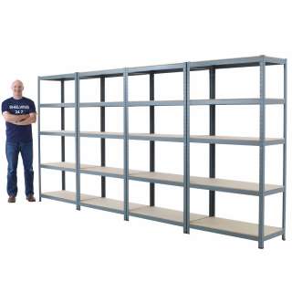 New 5 Shelf Metal Shelving 71Hx36Wx24D Steel Garage Warehouse 