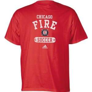 Chicago Fire Youth adidas Red Field Practice T Shirt