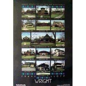  Prairie Houses Of Frank L. Wright Poster Print