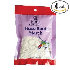 Eden Kuzu Root Starch, Organic, 3.5 Ounce Packages (Pack of 4)  