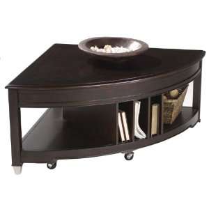 Pie Shaped Lift top Cocktail Table by Magnussen   Dark Wood (T1124 65)