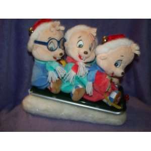  Alvin and the Chimpmunks Singing, Annimated Sled 