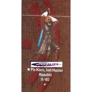  Plo Koon, Jedi Master 9/40 Rare Toys & Games