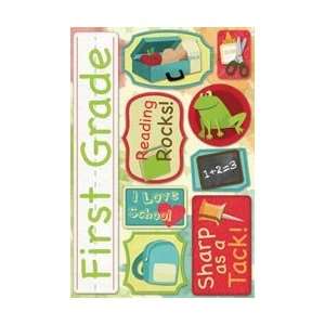   Stickers 5.5X9 First Grade; 6 Items/Order Arts, Crafts & Sewing