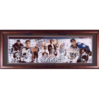  Joe Sakic Panoramic   Framed