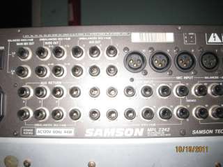   /Line), 2242 (22 Channel/4bus) Mixer. It is a RACKMOUNT mixer