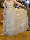   Gunne Sax by Jessica 1970s Long Dress Ivory Renaissance SMALL Wedding