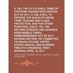  S. 546, the Little Shell Tribe of Chippewa Indians 