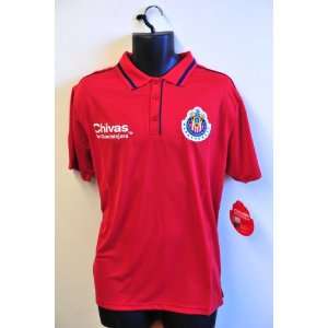 Chivas de Guadalajara Team Logo Polo Shirt   003  Sports 