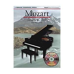  Mozart Allegro (Sonata in C K545) Softcover with Disk 