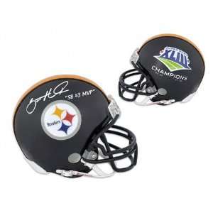 Santonio Holmes Pittsburgh Steelers Autographed Super Bowl XLIII 