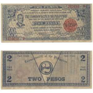 Philippines Negros Occidental 1942 2 Pesos, Pick S647A