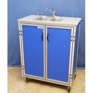   Two Compartment Self Contained Portable Sink