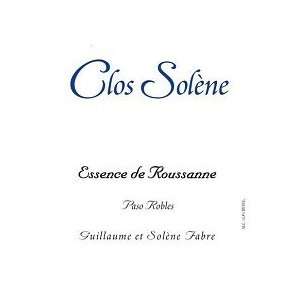  Clos Solene Essence De Roussanne 2010 750ML Grocery 