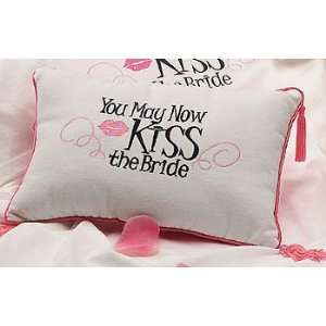  You May Now Kiss The Bride Toss Pillow