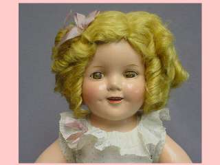 IDEAL 18 Shirley Temple Doll COMPOSITION ADORABLE original Outfit 