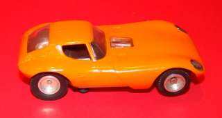   Slot Cars 1960s 1/32 Scale Strombecker Orange Cheetah Slot Car  
