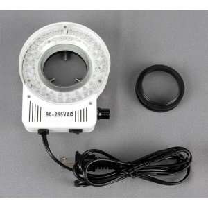  60 LED Microscope Ring Light with Dimmer Industrial 