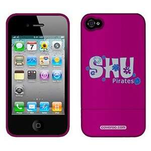  Seton Hall flowers on AT&T iPhone 4 Case by Coveroo  