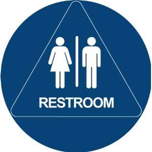  ADA Restroom Door Sign (#844607) (with Braille)