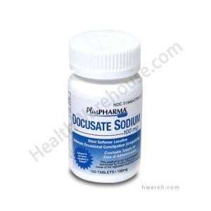  Docusate Sodium Stool Softener Laxative (100mg)   100 