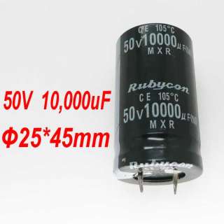 10000uF 50V radial Electrolytic Capacitors 5PCS DIP HOT  