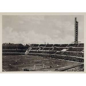  1931 Football Soccer Game Estadio Centenario Montevideo 
