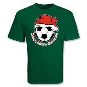  365 Inc Happy Kickn Christmas Soccer T Shirt Sports 