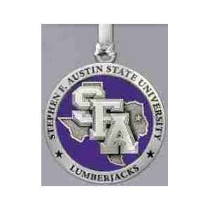  Stephen F Austin State University Pewter Ornament