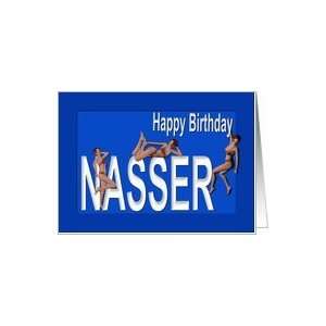  Nassers Birthday Pin Up Girls, Blue Card Health 