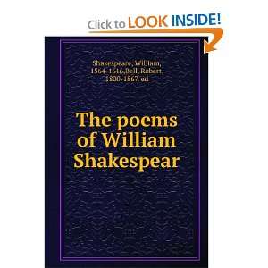   Shakespear, William Bell, Robert, Shakespeare  Books