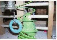 PARROTLET Small Parrot in a Toy Slinky postcard  