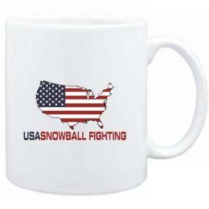  Mug White  USA Snowball Fighting / MAP  Sports Sports 
