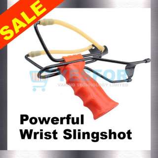 High Velocity Powerful Pro Wrist Slingshot Sling Shot  