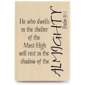  Psalm 911 02   Rubber Stamps Arts, Crafts & Sewing
