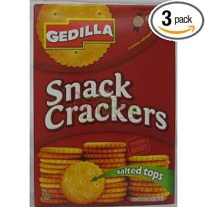 pack Gedilla Snackers   Salted   12 Oz.   Kosher Parve  
