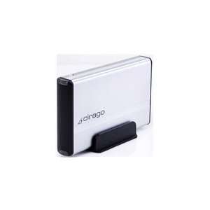  Cirago 500GB 3.5in High Speed USB 2.0 External Hard Drive 