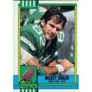  1990 Topps #460 Mickey Shuler   New York Jets (Football 