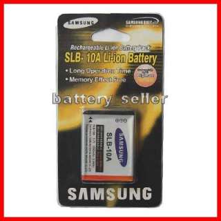 SLB 10A Battery For Samsung L100 L110 L200 L210 P800  