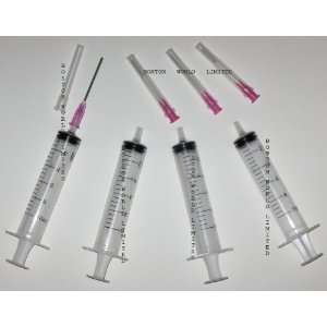  4 pcs of 10 ml ink refillable CISS syringes with needles 