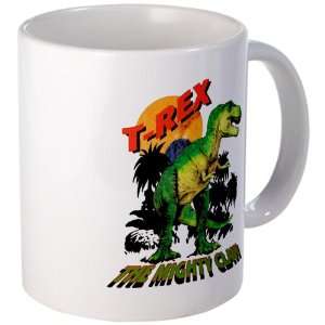   Mug (Coffee Drink Cup) T Rex Dinosaur The Mighty Claw 