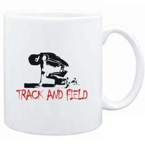  Mug White  Track And Field Silhouette Sports Sports 