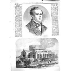  1860 MR. WRIGHT COMEDIAN ABBEY CHURCH BURY ST. EDMUNDS 