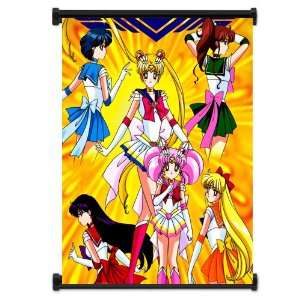  Sailor Moon Anime Fabric Wall Scroll Poster (16x18 
