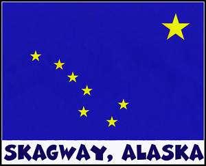 Skagway Alaska Souvenir T Shirt 8 Sizes 3 Colors  