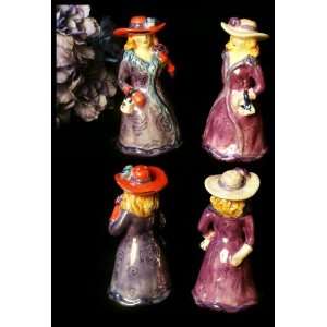  Victorian Ladies Salt & Pepper Shakers