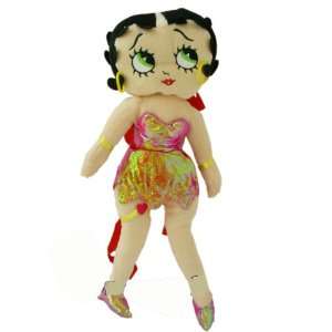    Lovely Betty Boop Plush Backpack in Pink Dress  16in Toys & Games