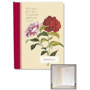  Red Rose Anna Griffin Journal with inspirational quote 
