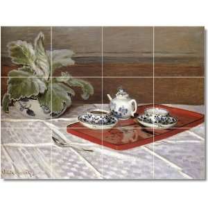  Claude Monet Still Life Floor Tile Mural 27  24x32 using 
