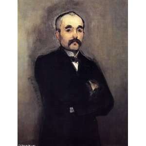   Edouard Manet   24 x 32 inches   Portrait of Clemen